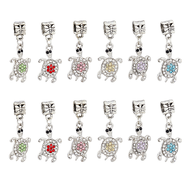 PandaHall DICOSMETIC 12Pcs 6 Colors Sea Turtle Pendants Tortoise Alloy Rhinestone Charms Ocean Animal Charms Antique Silver Large Hole..., Multicolor
PandaHall DICOSMETIC 12Pcs 6 Colors Sea Turtle Pendants Tortoise Alloy Rhinestone Charms Ocean Animal Charms Antique Silver Large Hole..., Multicolor