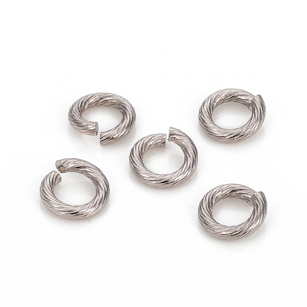 PandaHall 304 Stainless Steel Jump Ring, Open Jump Rings, Stainless Steel Color, 10x2mm, 12 Gauge, Inner Diameter: 5.8mm 304 Stainless Steel
PandaHall 304 Stainless Steel Jump Ring, Open Jump Rings, Stainless Steel Color, 10x2mm, 12 Gauge, Inner Diameter: 5.8mm 304 Stainless Steel