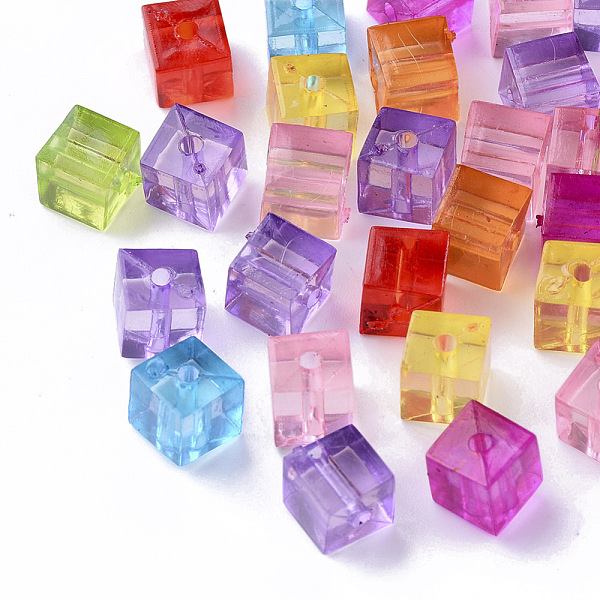PandaHall Transparent Acrylic Beads, Cube, Mixed Color, 7.5x7.5x7.5mm, Hole: 1.8mm Acrylic Cube Multicolor
PandaHall Transparent Acrylic Beads, Cube, Mixed Color, 7.5x7.5x7.5mm, Hole: 1.8mm Acrylic Cube Multicolor