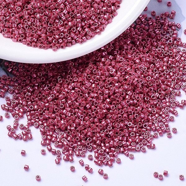 PandaHall MIYUKI Delica Beads, Cylinder, Japanese Seed Beads, 11/0, (DB1841) Duracoat Galvanized Light Cranberry, 1.3x1.6mm, Hole: 0.8mm..., Purple
PandaHall MIYUKI Delica Beads, Cylinder, Japanese Seed Beads, 11/0, (DB1841) Duracoat Galvanized Light Cranberry, 1.3x1.6mm, Hole: 0.8mm..., Purple