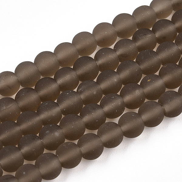 PandaHall Transparent Glass Beads Strands, Frosted, Round, Gray, 4~4.5mm, Hole: 0.8mm, about 97~99pcs/strand, 14.76 inch~14.96 inch...
PandaHall Transparent Glass Beads Strands, Frosted, Round, Gray, 4~4.5mm, Hole: 0.8mm, about 97~99pcs/strand, 14.76 inch~14.96 inch...