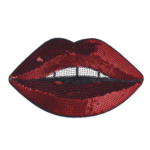 PandaHall Computerized Embroidery Cloth Iron On Patches, with Paillette, Costume Accessories, Appliques, Lip, FireBrick, 161x102x1.5mm Cloth..., Red
PandaHall Computerized Embroidery Cloth Iron On Patches, with Paillette, Costume Accessories, Appliques, Lip, FireBrick, 161x102x1.5mm Cloth..., Red