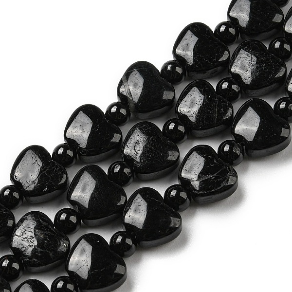 PandaHall Natural Black Tourmaline Beads Strands, Apple, 9x10.5x5mm, Hole: 1mm, about 35pcs/strand, 15.47''~15.67'' (39.3~39.8cm) Tourmaline...
PandaHall Natural Black Tourmaline Beads Strands, Apple, 9x10.5x5mm, Hole: 1mm, about 35pcs/strand, 15.47''~15.67'' (39.3~39.8cm) Tourmaline...