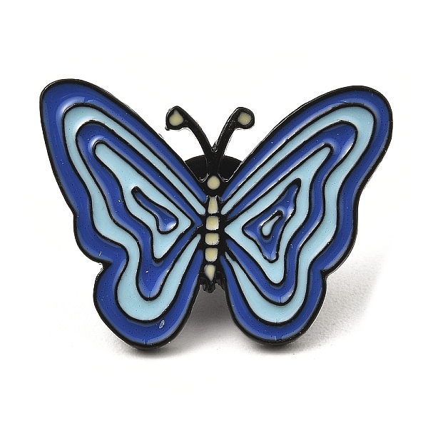 PandaHall Black Alloy Brooches, Butterfly Enamel Pins for Women, Light Blue, 22.5x29x2mm Alloy+Enamel Butterfly
PandaHall Black Alloy Brooches, Butterfly Enamel Pins for Women, Light Blue, 22.5x29x2mm Alloy+Enamel Butterfly