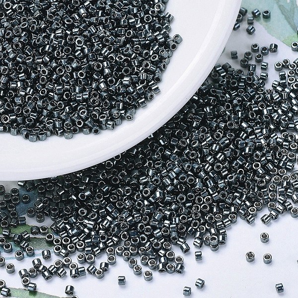 PandaHall MIYUKI Delica Beads, Cylinder, Japanese Seed Beads, 11/0, (DB0465) Galvanized Midnight Blue, 1.3x1.6mm, Hole: 0.8mm, about...
PandaHall MIYUKI Delica Beads, Cylinder, Japanese Seed Beads, 11/0, (DB0465) Galvanized Midnight Blue, 1.3x1.6mm, Hole: 0.8mm, about...