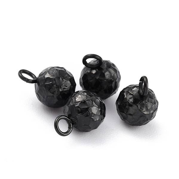 PandaHall 304 Stainless Steel Charms, Round, Textured, Electrophoresis Black, 9x6mm, Hole: 1.8mm 304 Stainless Steel Round
PandaHall 304 Stainless Steel Charms, Round, Textured, Electrophoresis Black, 9x6mm, Hole: 1.8mm 304 Stainless Steel Round