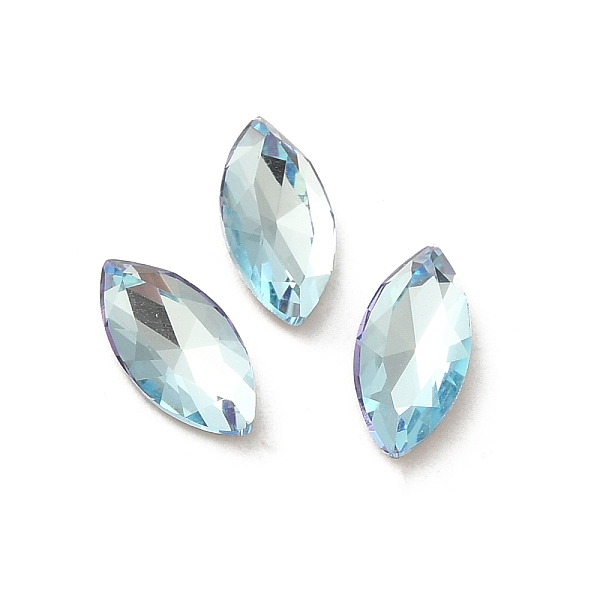 PandaHall Glass Rhinestone Cabochons, Point Back & Back Plated, Faceted, Horse Eye, Light Azore, 10x5x3mm Glass Rhinestone Horse Eye Blue
PandaHall Glass Rhinestone Cabochons, Point Back & Back Plated, Faceted, Horse Eye, Light Azore, 10x5x3mm Glass Rhinestone Horse Eye Blue