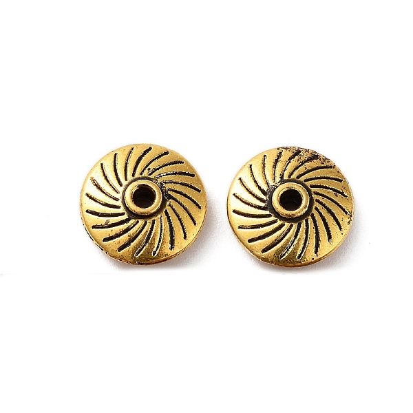 PandaHall Tibetan Style Alloy Beads, Cadmium Free & Lead Free, Flat Round, Antique Golden, 11x4mm, Hole: 1.2mm, about 854pcs/1000g Alloy...
PandaHall Tibetan Style Alloy Beads, Cadmium Free & Lead Free, Flat Round, Antique Golden, 11x4mm, Hole: 1.2mm, about 854pcs/1000g Alloy...