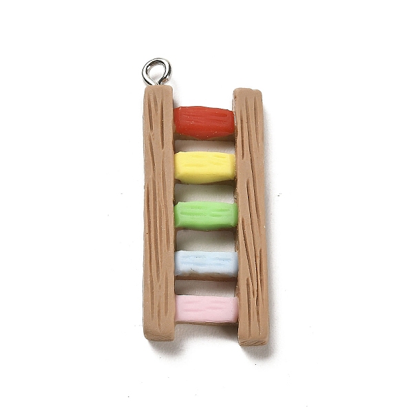 PandaHall Opaque Resin Pendants, Rainbow Ladder Charms with Platinum Plated Iron Loops, Colorful, 35x15x4mm, Hole: 1.7mm Resin Others
PandaHall Opaque Resin Pendants, Rainbow Ladder Charms with Platinum Plated Iron Loops, Colorful, 35x15x4mm, Hole: 1.7mm Resin Others