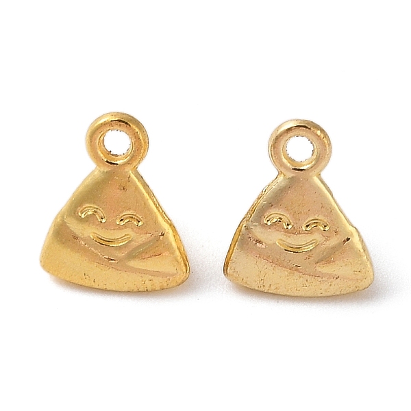 PandaHall Tibetan Style Alloy Charms, Cadmium Free & Lead Free, Triangle with Smile, Golden, 10x8x8mm, Hole: 1.3mm, about 934pcs/1000g Alloy...
PandaHall Tibetan Style Alloy Charms, Cadmium Free & Lead Free, Triangle with Smile, Golden, 10x8x8mm, Hole: 1.3mm, about 934pcs/1000g Alloy...