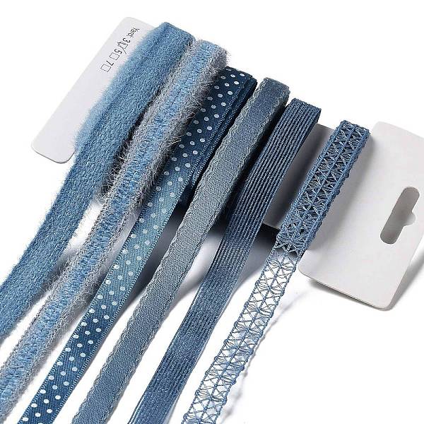 PandaHall 18 Yards 6 Styles Polyester Ribbon, for DIY Handmade Craft, Hair Bowknots and Gift Decoration, Blue Color Palette, Steel Blue..., Multicolor
PandaHall 18 Yards 6 Styles Polyester Ribbon, for DIY Handmade Craft, Hair Bowknots and Gift Decoration, Blue Color Palette, Steel Blue..., Multicolor