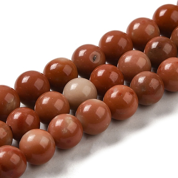 PandaHall Natural Jasper Beads Strands, Round, 8~8.5mm, Hole: 1.4mm, about 47pcs/strand, 15.28''(38.8cm) Other Jasper Round
PandaHall Natural Jasper Beads Strands, Round, 8~8.5mm, Hole: 1.4mm, about 47pcs/strand, 15.28''(38.8cm) Other Jasper Round