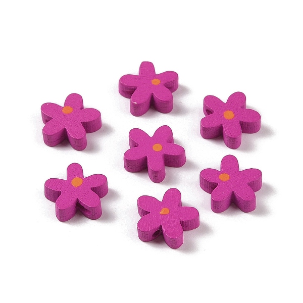 PandaHall Maple Wood Beads, Flower, Medium Violet Red, 16x17x5mm, Hole: 2mm, 1219pcs/500g Maple Wood Flower
PandaHall Maple Wood Beads, Flower, Medium Violet Red, 16x17x5mm, Hole: 2mm, 1219pcs/500g Maple Wood Flower