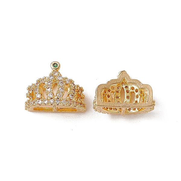 PandaHall Brass Micro Pave Cubic Zirconia Charms, Crown Charm, Real 18K Gold Plated, 9x11.5x7mm, Inner Diameter: 4x3.5mm Brass+Cubic..., Clear
PandaHall Brass Micro Pave Cubic Zirconia Charms, Crown Charm, Real 18K Gold Plated, 9x11.5x7mm, Inner Diameter: 4x3.5mm Brass+Cubic..., Clear