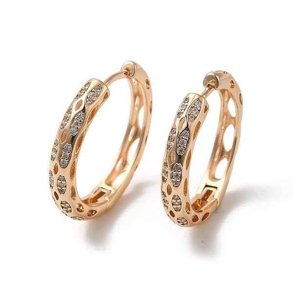 PandaHall Brass Micro Pave Cubic Zirconia Hoop Earrings for Women, Hollow Horse Eye, Light Gold, 26.5x4mm Brass Horse Eye Clear
PandaHall Brass Micro Pave Cubic Zirconia Hoop Earrings for Women, Hollow Horse Eye, Light Gold, 26.5x4mm Brass Horse Eye Clear