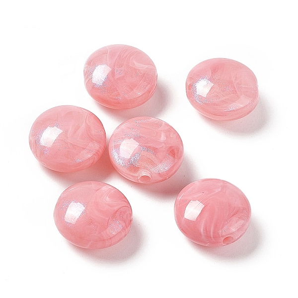 PandaHall Opaque Acrylic Beads, with Glitter Powder, AB Color, Flat Round with Marble Pattern, Salmon, 16.5x9.5mm, Hole: 2.5mm Acrylic Flat..., Red
PandaHall Opaque Acrylic Beads, with Glitter Powder, AB Color, Flat Round with Marble Pattern, Salmon, 16.5x9.5mm, Hole: 2.5mm Acrylic Flat..., Red