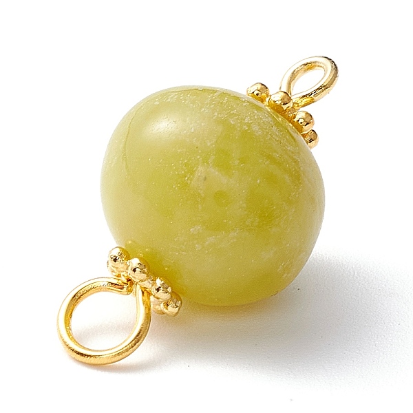 PandaHall Natural Olive Jade Links Connectors, with Alloy Daisy Spacer Beads & Brass Eye Pin, Golden, Nuggets, 17~19.5x9~11x8.5~10mm, Hole...
PandaHall Natural Olive Jade Links Connectors, with Alloy Daisy Spacer Beads & Brass Eye Pin, Golden, Nuggets, 17~19.5x9~11x8.5~10mm, Hole...