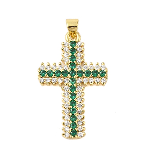 PandaHall Rack Plating Brass Micro Pave Cubic Zirconia Pendants, Cadmium Free & Lead Free, Long-Lasting Plated, Cross, Real 18K Gold Plated..., Green
PandaHall Rack Plating Brass Micro Pave Cubic Zirconia Pendants, Cadmium Free & Lead Free, Long-Lasting Plated, Cross, Real 18K Gold Plated..., Green