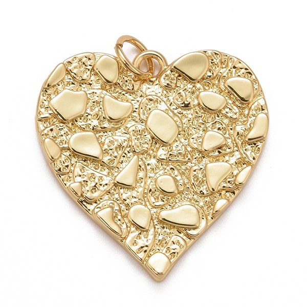 PandaHall Rack Plating Brass Pendants, Cadmium Free & Nickel Free & Lead Free, Long-Lasting Plated, with Jump Ring, Heart, Real 18K Gold..., Clear
PandaHall Rack Plating Brass Pendants, Cadmium Free & Nickel Free & Lead Free, Long-Lasting Plated, with Jump Ring, Heart, Real 18K Gold..., Clear