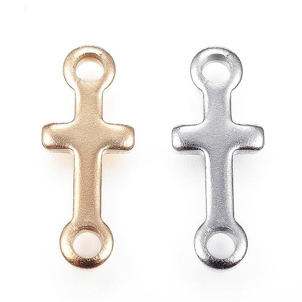 PandaHall 304 Stainless Steel Links connectors, Sideways Cross, Mixed Color, 18x7x1.5mm, Hole: 2mm 304 Stainless Steel Cross Multicolor
PandaHall 304 Stainless Steel Links connectors, Sideways Cross, Mixed Color, 18x7x1.5mm, Hole: 2mm 304 Stainless Steel Cross Multicolor