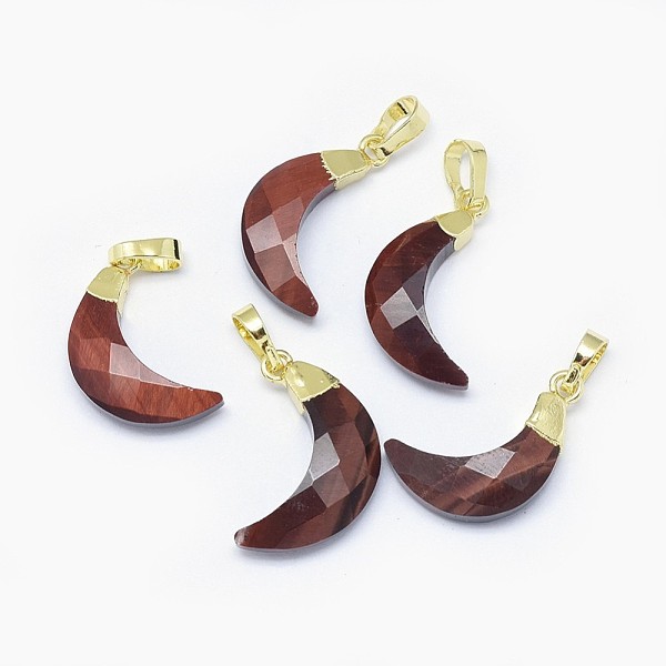PandaHall Natural Tiger Eye Pendants, with Long-Lasting Plated Brass Findings, Faceted, Moon, Golden, 18~20x11~12.5x5mm, Hole: 3.5x5.5mm...
PandaHall Natural Tiger Eye Pendants, with Long-Lasting Plated Brass Findings, Faceted, Moon, Golden, 18~20x11~12.5x5mm, Hole: 3.5x5.5mm...