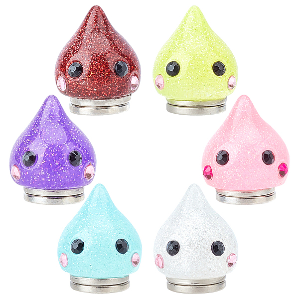 PandaHall Gorgecraft Plastic Locator, with Magnetic Buckle, Teardrop with Eye, Platinum, Mixed Color, 17x21mm, Box size: 35x36.5x19mm, 6..., Multicolor
PandaHall Gorgecraft Plastic Locator, with Magnetic Buckle, Teardrop with Eye, Platinum, Mixed Color, 17x21mm, Box size: 35x36.5x19mm, 6..., Multicolor
