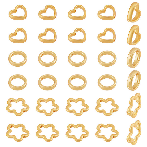 PandaHall DICOSMETIC 30Pcs 3 Style Rack Plating Alloy Bead Frame, Long-Lasting Plated, Lead Free & Cadmium Free, Round & Heart & Flower...
PandaHall DICOSMETIC 30Pcs 3 Style Rack Plating Alloy Bead Frame, Long-Lasting Plated, Lead Free & Cadmium Free, Round & Heart & Flower...