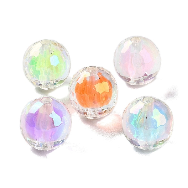 PandaHall UV Plating Rainbow Iridescent Acrylic Beads, Bead in Bead, Round, 16x15.5mm, Hole: 3mm Acrylic Round
PandaHall UV Plating Rainbow Iridescent Acrylic Beads, Bead in Bead, Round, 16x15.5mm, Hole: 3mm Acrylic Round