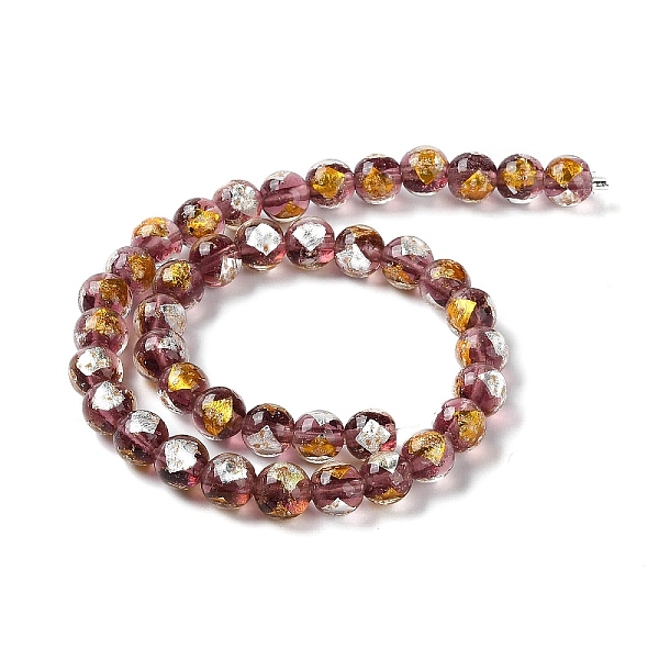 PandaHall Handmade Gold & Silver Foil Lampwork Beads, Round, Dark Red, 12mm, about 33pcs/strand, 15.59 inch(39.6cm) Gold & Silver Foil Round
PandaHall Handmade Gold & Silver Foil Lampwork Beads, Round, Dark Red, 12mm, about 33pcs/strand, 15.59 inch(39.6cm) Gold & Silver Foil Round