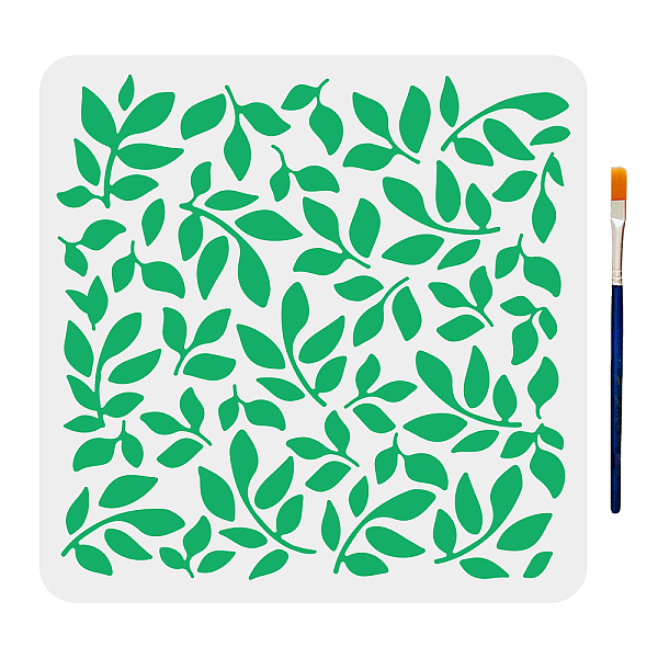 PandaHall MAYJOYDIY US 1Pc PET Hollow Out Drawing Painting Stencils, with 1Pc Art Paint Brushes, for DIY Scrapbook, Photo Album, Leaf...
PandaHall MAYJOYDIY US 1Pc PET Hollow Out Drawing Painting Stencils, with 1Pc Art Paint Brushes, for DIY Scrapbook, Photo Album, Leaf...