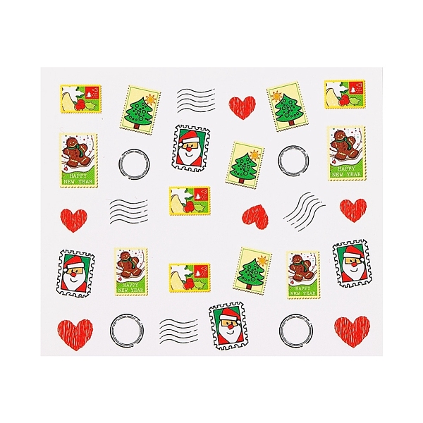 PandaHall 3D Christmas Nail Stickers, Water Transfer Stickers Santa Claus Elk Tree Bell Sock Designs Sticker, for Xmas Winter Fingernails...
PandaHall 3D Christmas Nail Stickers, Water Transfer Stickers Santa Claus Elk Tree Bell Sock Designs Sticker, for Xmas Winter Fingernails...