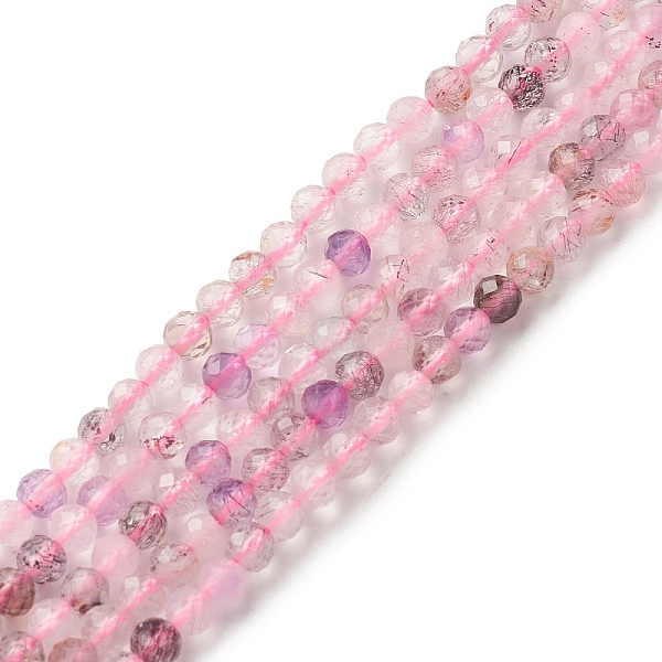 PandaHall Natural Mixed Quartz Beads Strands, Faceted, Round, 3mm, Hole: 0.5mm, about 121pcs/strand, 15.35 inch(39cm) Other Quartz Round
PandaHall Natural Mixed Quartz Beads Strands, Faceted, Round, 3mm, Hole: 0.5mm, about 121pcs/strand, 15.35 inch(39cm) Other Quartz Round