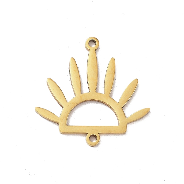 PandaHall 304 Stainless Steel Connector Charms, Sun Links, Golden, 18.5x19x1mm, Hole: 1.2mm 304 Stainless Steel Sun
PandaHall 304 Stainless Steel Connector Charms, Sun Links, Golden, 18.5x19x1mm, Hole: 1.2mm 304 Stainless Steel Sun