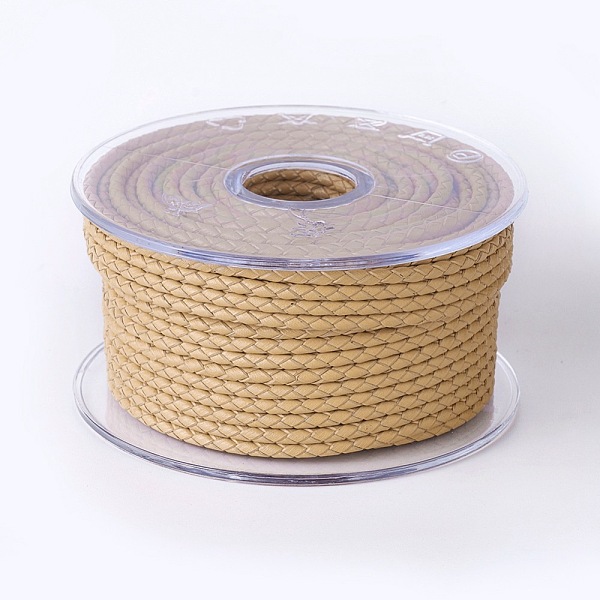 PandaHall Braided Cowhide Cord, Leather Jewelry Cord, Jewelry DIY Making Material, BurlyWood, 3mm, about 10.93 yards(10m)/roll Cowhide Round..., Orange
PandaHall Braided Cowhide Cord, Leather Jewelry Cord, Jewelry DIY Making Material, BurlyWood, 3mm, about 10.93 yards(10m)/roll Cowhide Round..., Orange