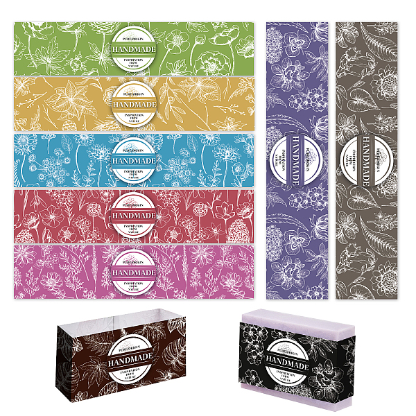 PandaHall 90Pcs 9 Style Soap Paper Tag, Rectangle with Word PUREORIGIN HANDMADE INSPIRATION FROM Natural, Both Sides Coated Art Paper Tape..., Multicolor
PandaHall 90Pcs 9 Style Soap Paper Tag, Rectangle with Word PUREORIGIN HANDMADE INSPIRATION FROM Natural, Both Sides Coated Art Paper Tape..., Multicolor