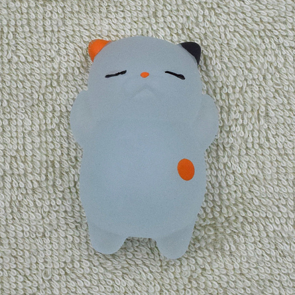 PandaHall Luminous TPR Stress Toy, Funny Fidget Sensory Toy, for Stress Anxiety Relief, Glow in The Dark Cat, Sky Blue, 50mm Plastic
PandaHall Luminous TPR Stress Toy, Funny Fidget Sensory Toy, for Stress Anxiety Relief, Glow in The Dark Cat, Sky Blue, 50mm Plastic