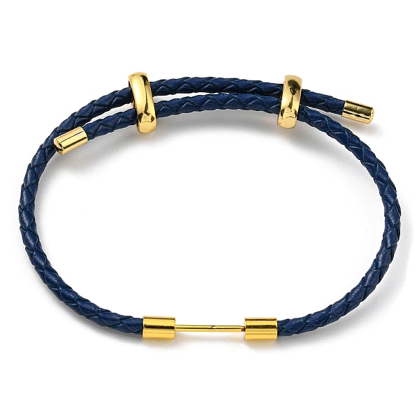 PandaHall Brass Column Bar Link Bracelet with Leather Cords, Adjustable Bracelet for Women, Prussian Blue, Inner Diameter: 5/8~3 inch...
PandaHall Brass Column Bar Link Bracelet with Leather Cords, Adjustable Bracelet for Women, Prussian Blue, Inner Diameter: 5/8~3 inch...