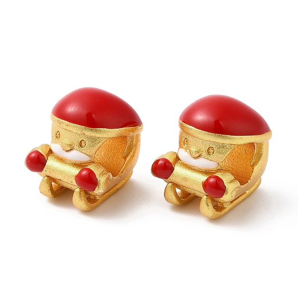 PandaHall Christmas Rack Plating Brass Enamel European Beads, Large Hole Beads, Long-Lasting Plated, Santa Claus, Matte Gold Color..., Red
PandaHall Christmas Rack Plating Brass Enamel European Beads, Large Hole Beads, Long-Lasting Plated, Santa Claus, Matte Gold Color..., Red