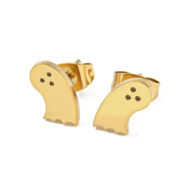 PandaHall 304 Stainless Steel Stud Earrings, Golden, Ghost, 8.5x7.5mm 304 Stainless Steel Ghost
PandaHall 304 Stainless Steel Stud Earrings, Golden, Ghost, 8.5x7.5mm 304 Stainless Steel Ghost