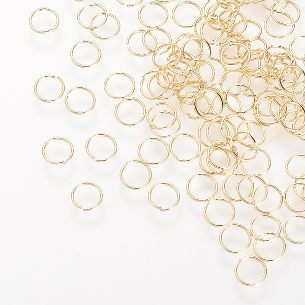 PandaHall Brass Open Jump Rings, Golden, 21 Gauge, 6x0.7mm, Inner Diameter: 5mm, about 119pcs/5g Brass Ring
PandaHall Brass Open Jump Rings, Golden, 21 Gauge, 6x0.7mm, Inner Diameter: 5mm, about 119pcs/5g Brass Ring