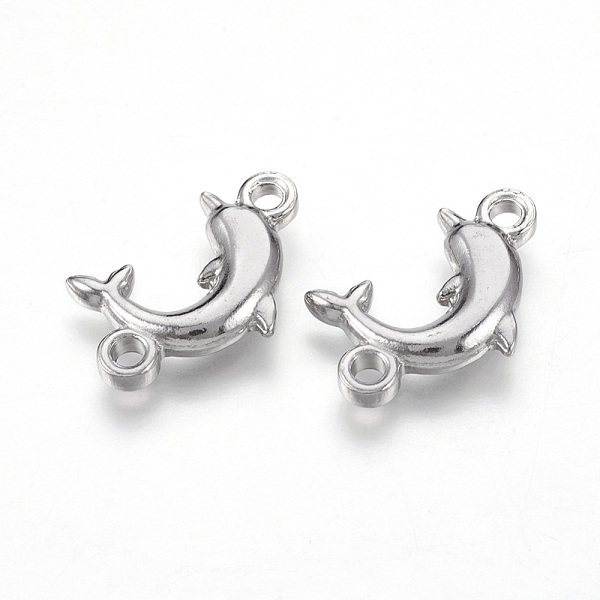 PandaHall 304 Stainless Steel Links connectors, Dolphin, Stainless Steel Color, 22x13.5x3.5mm, Hole: 2mm 304 Stainless Steel Dolphin
PandaHall 304 Stainless Steel Links connectors, Dolphin, Stainless Steel Color, 22x13.5x3.5mm, Hole: 2mm 304 Stainless Steel Dolphin