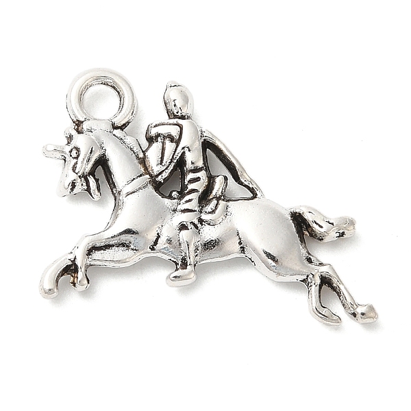 PandaHall Tibetan Style Zinc Alloy Pendants, Horse Jockey Charms, Lead Free & Cadmium Free, Antique Silver, 16x23x2.5mm, Hole: 2.5mm, about...
PandaHall Tibetan Style Zinc Alloy Pendants, Horse Jockey Charms, Lead Free & Cadmium Free, Antique Silver, 16x23x2.5mm, Hole: 2.5mm, about...