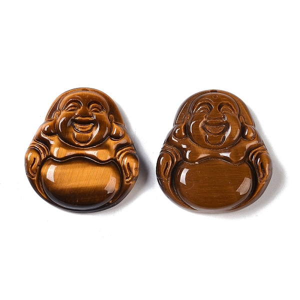 PandaHall Natural Tiger Eye Carved Pendants, Buddha Charms, 28x25.5x6mm, Hole: 0.6mm Tiger Eye Others
PandaHall Natural Tiger Eye Carved Pendants, Buddha Charms, 28x25.5x6mm, Hole: 0.6mm Tiger Eye Others