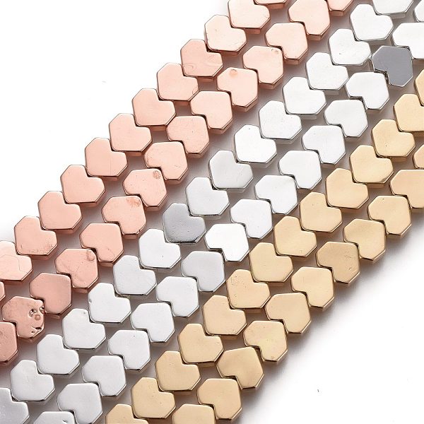 PandaHall Non-magnetic Synthetic Hematite Beads Strands, heart, Mixed Color, 7x8x2mm, Hole: 1mm, about 64pcs/strand, 16.14 inch(41cm)...
PandaHall Non-magnetic Synthetic Hematite Beads Strands, heart, Mixed Color, 7x8x2mm, Hole: 1mm, about 64pcs/strand, 16.14 inch(41cm)...