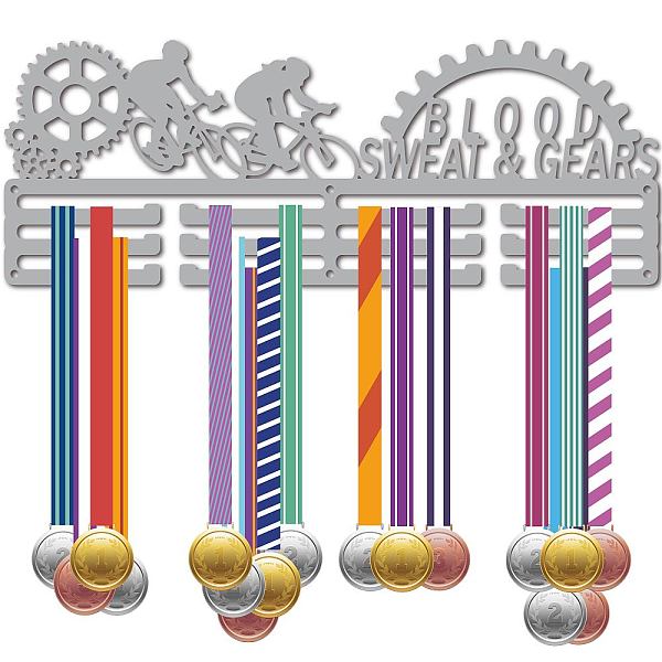 PandaHall Fashion Iron Medal Hanger Holder Display Wall Rack, 3 Lines, with Screws, Gymnastics, Gear, 150x400x1.5mm Iron Gear
PandaHall Fashion Iron Medal Hanger Holder Display Wall Rack, 3 Lines, with Screws, Gymnastics, Gear, 150x400x1.5mm Iron Gear