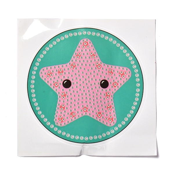 PandaHall DIY Starfish Pattern Diamond Painting Stickers Kits for Kids, Including Paper Picture, Resin Rhinestone, Plastic Tray Plate, Pen...
PandaHall DIY Starfish Pattern Diamond Painting Stickers Kits for Kids, Including Paper Picture, Resin Rhinestone, Plastic Tray Plate, Pen...