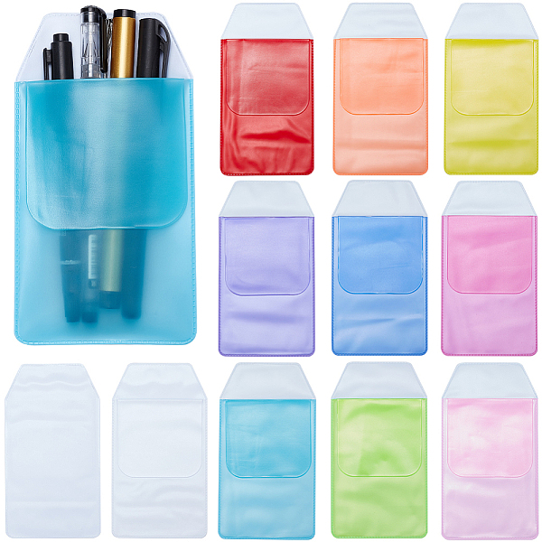 PandaHall GOMAKERER 20Pcs 10 Colors Leafproof PVC Pen Bag, Nurse Pen Pocket, Rectangle, Mixed Color, 157x85x1mm, 2pcs/color PVC Rectangle..., Multicolor
PandaHall GOMAKERER 20Pcs 10 Colors Leafproof PVC Pen Bag, Nurse Pen Pocket, Rectangle, Mixed Color, 157x85x1mm, 2pcs/color PVC Rectangle..., Multicolor