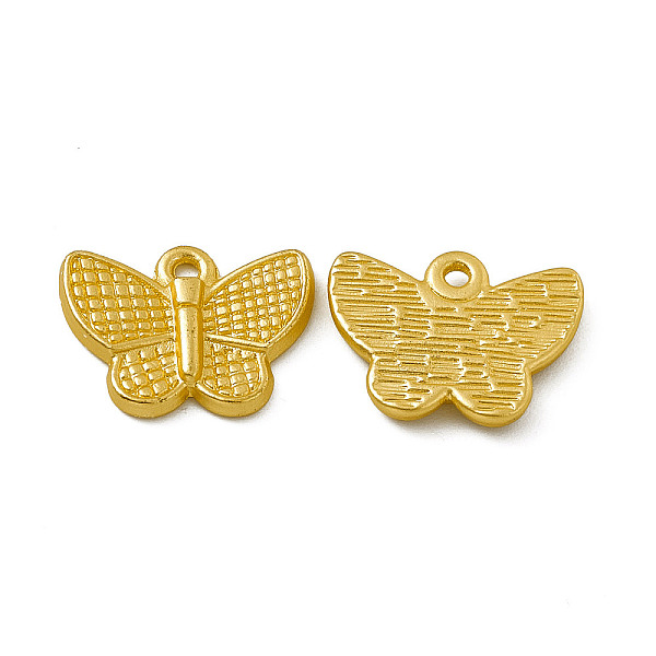 PandaHall Rack Plating Alloy Pendants, Cadmium Free & Nickel Free & Lead Free, Butterfly Charm, Matte Gold Color, 13x17x2.5mm, Hole: 1.4mm...
PandaHall Rack Plating Alloy Pendants, Cadmium Free & Nickel Free & Lead Free, Butterfly Charm, Matte Gold Color, 13x17x2.5mm, Hole: 1.4mm...