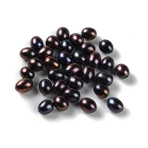 PandaHall Dyed Natural Cultured Freshwater Pearl Beads, Half Drilled, Rice, Grade 5A+, Black, 6.5~7.5x5~6mm, Hole: 0.9mm Pearl Rice Black
PandaHall Dyed Natural Cultured Freshwater Pearl Beads, Half Drilled, Rice, Grade 5A+, Black, 6.5~7.5x5~6mm, Hole: 0.9mm Pearl Rice Black