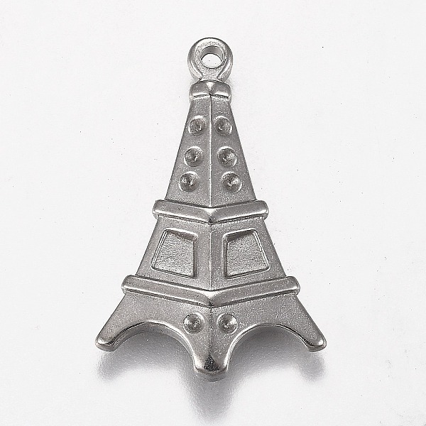 PandaHall 304 Stainless Steel Pendants Rhinestone Settings, Eiffel Tower, Stainless Steel Color, Fit for 1mm Rhinestone, 29x19x3mm, Hole...
PandaHall 304 Stainless Steel Pendants Rhinestone Settings, Eiffel Tower, Stainless Steel Color, Fit for 1mm Rhinestone, 29x19x3mm, Hole...